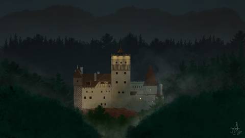 Hotel Transylvania illustration