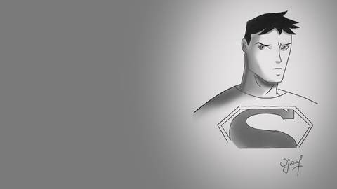 Superboy wallpaper illustration